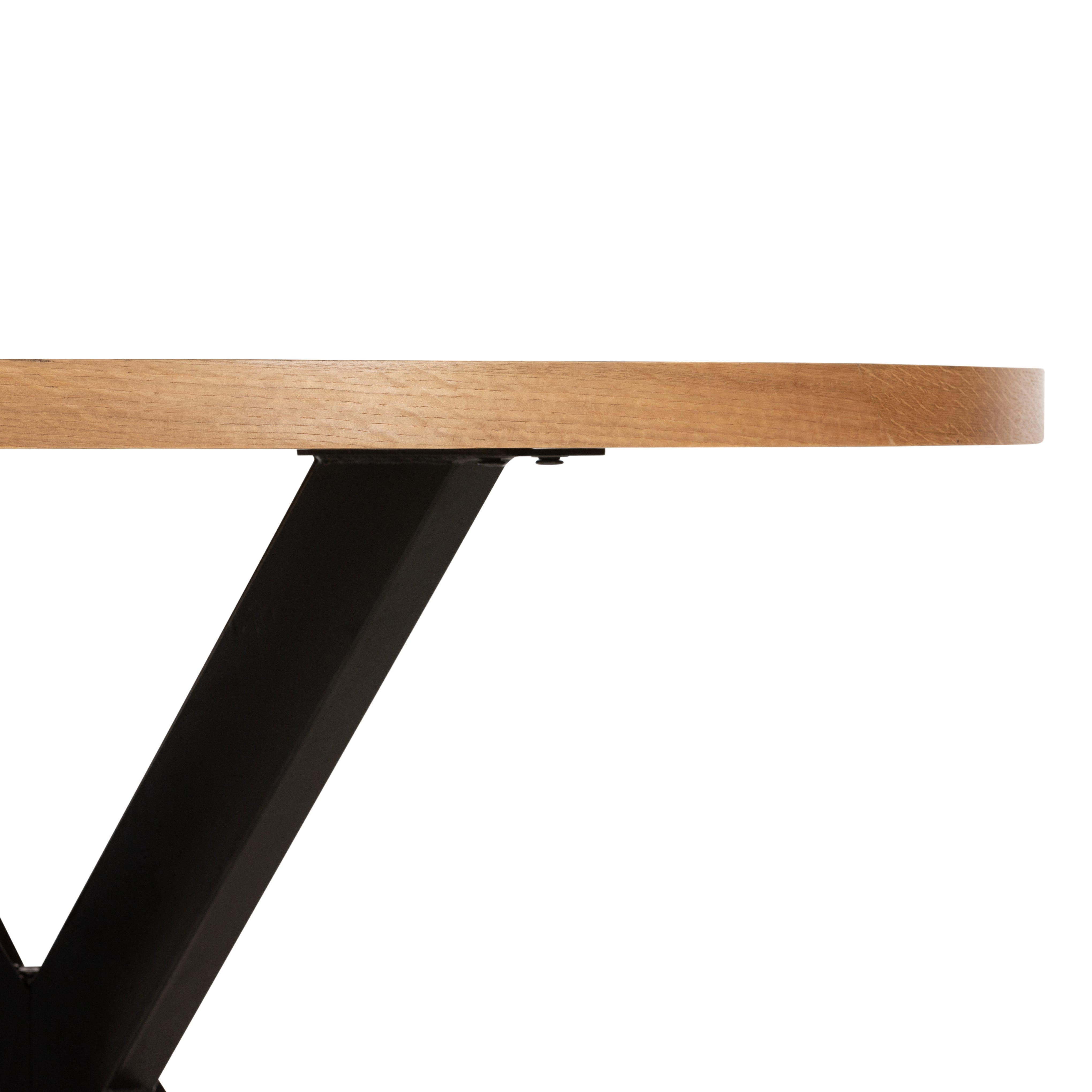 Oak Round Dining Table